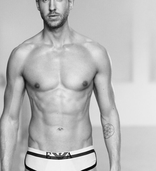 Кельвин Харрис разделся для рекламы нижнего белья “Emporio Armani”