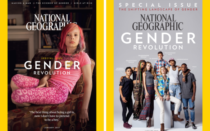 На обложке National Geographic впервые появится девочка-трансгендер