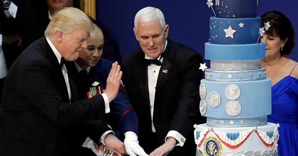 Деньги, полученные за инаугурационный торт для Трампа, пошли в фонд ЛГБТ-организации