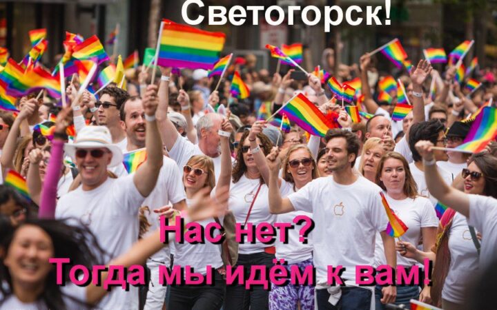 ЛГБТ-активисты готовы организовать гей-туры в Светогорск, где «нет геев»