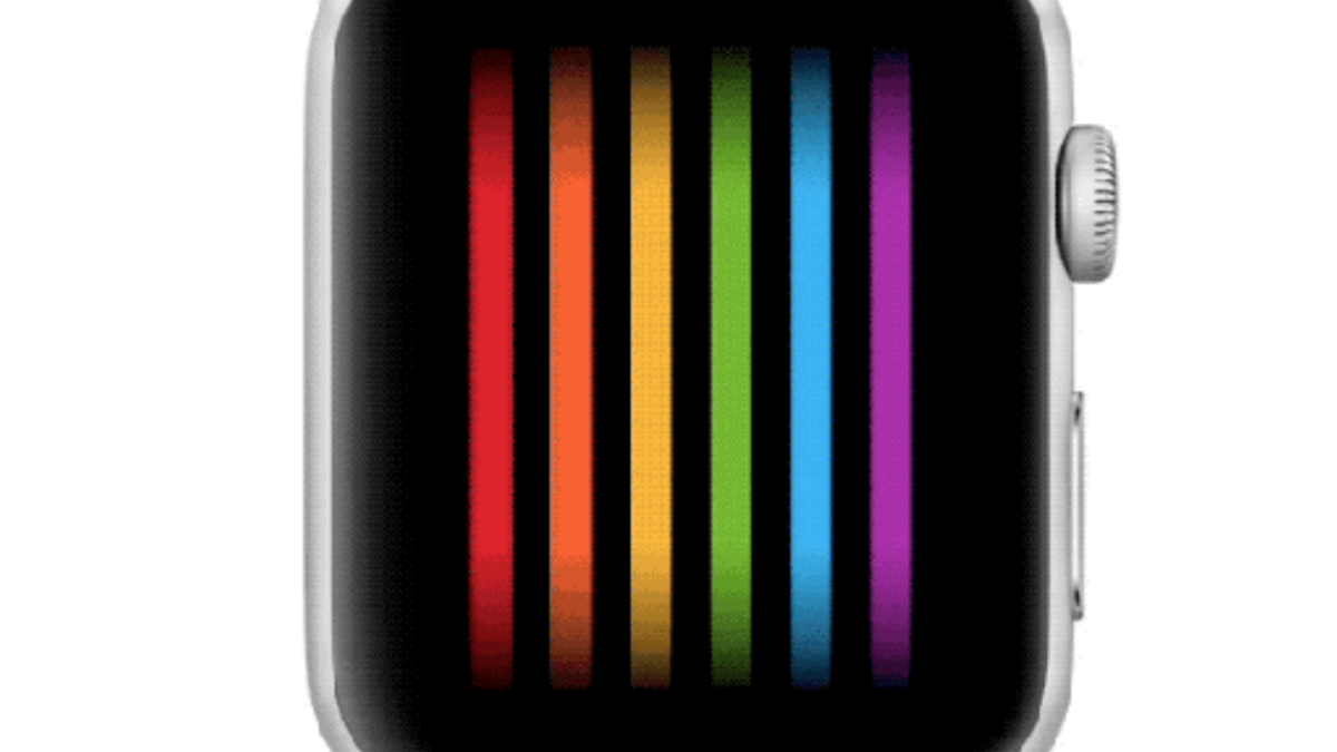 В Apple Watch появится циферблат с символом ЛГБТ-сообщества
