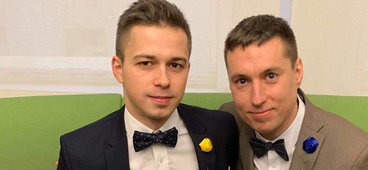 В США заключила официальный брак гей-пара из Украины