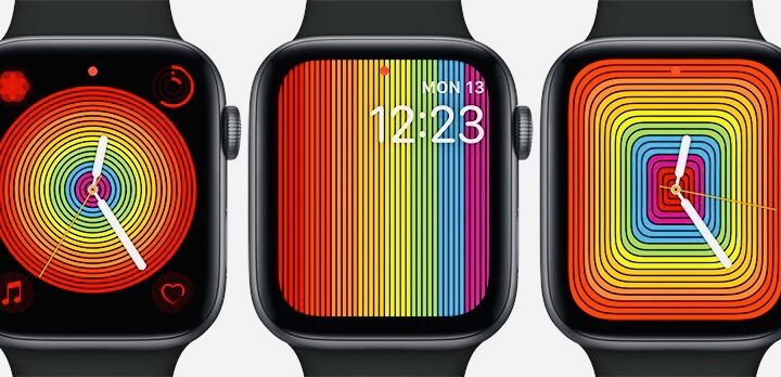 Apple обновила радужный циферблат в watchOS 5.2.1