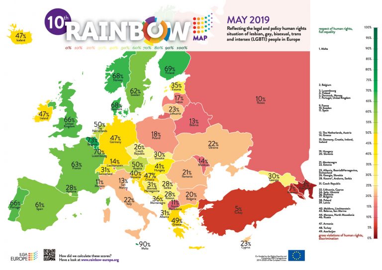 Радужная Европа 2019