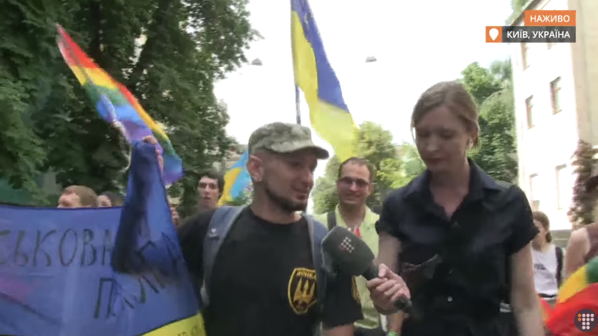 Более 30 ЛГБТ-военных вышли на Марш Равенства