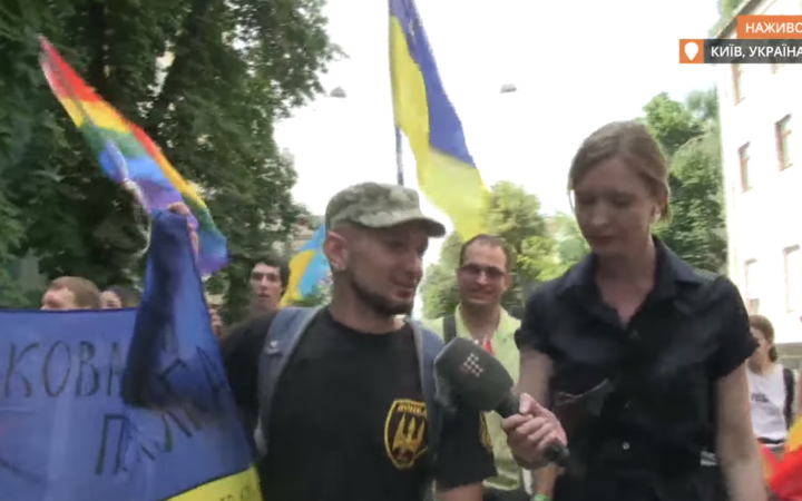 Более 30 ЛГБТ-военных вышли на Марш Равенства