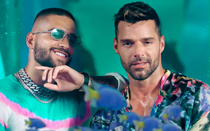 Рики Мартин и Maluma: лето не кончается в новом видео с замками из песка