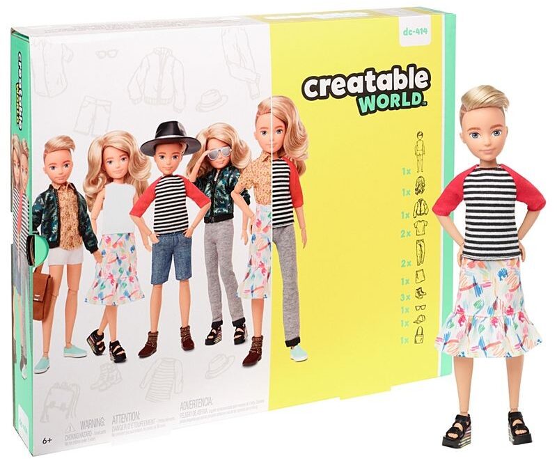 Компания Mattel выпустила коллекцию гендерно-нейтральных кукол