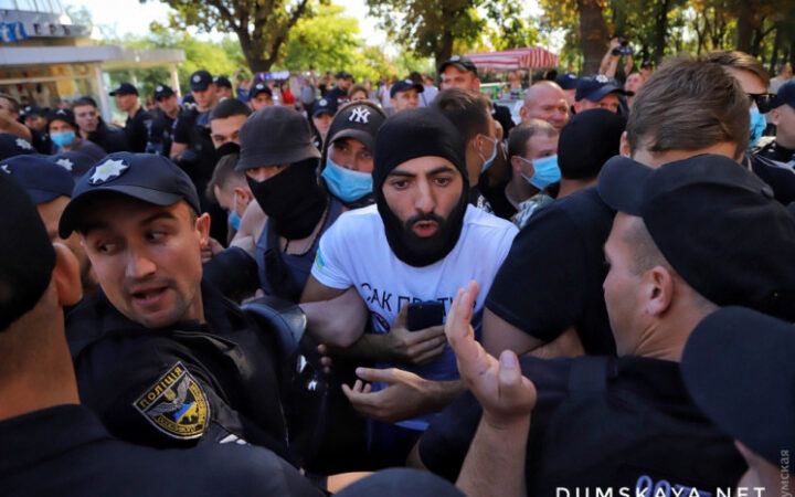 Как в Одессе пытались сорвать Марш равенства