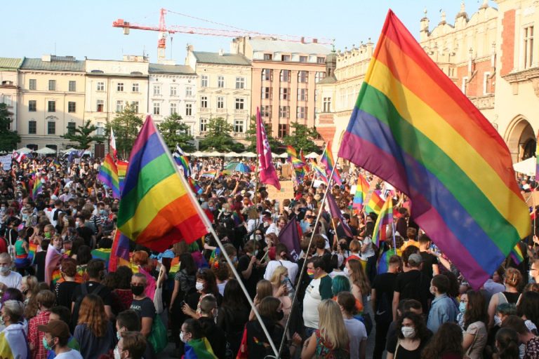 В Кракове прошел Марш равенства