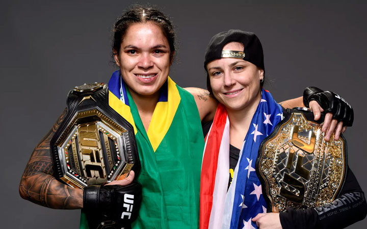 Бойцы UFC Аманда Нуньес и Нина Ансарофф объявили о рождении дочери