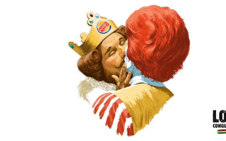 Burger King заявил о своей любви к McDonald’s в честь ЛГБТ-недели в Финляндии