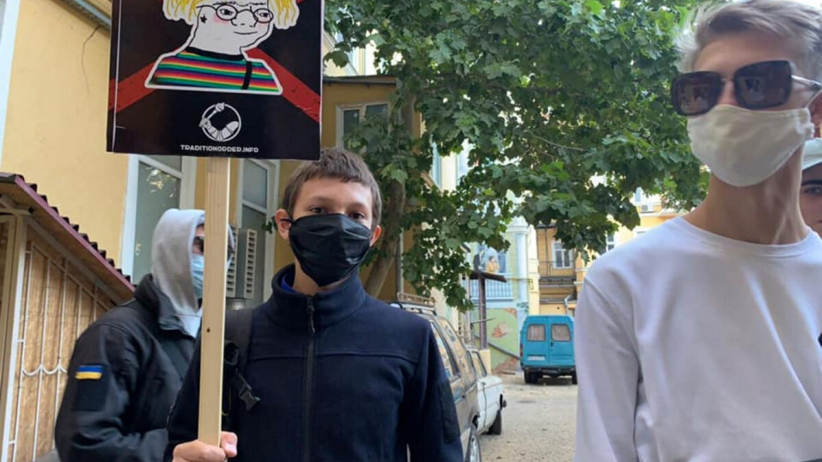 В Одессе праворадикальные любители «традиционных ценностей» блокировали проведение лекции по астрономии
