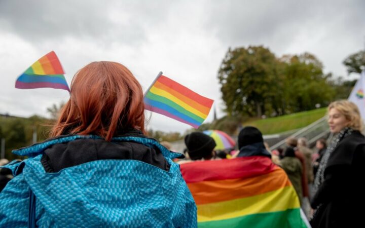 Потасовка на акции за права однополых пар в Таллинне, Эстония: пострадал один человек