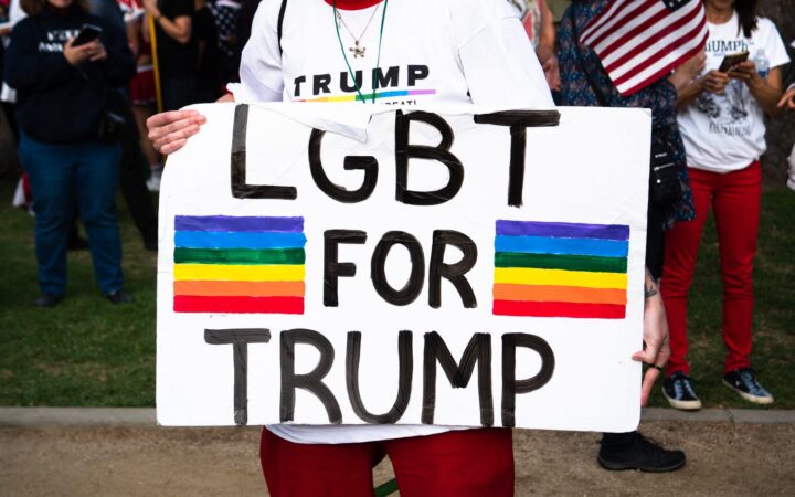 В этом году за Трампа проголосовали в два раза больше представителей ЛГБТ-сообщества, чем на прошлых выборах