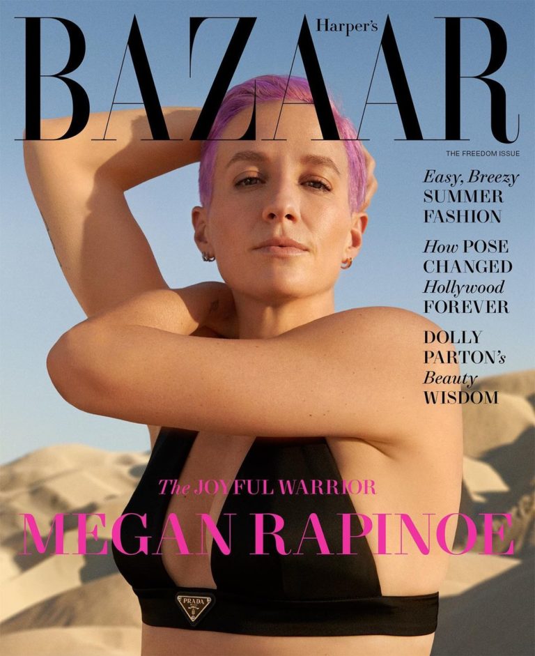 Рапино попала на обложку журнала Harper’s Bazaar за июнь-июль