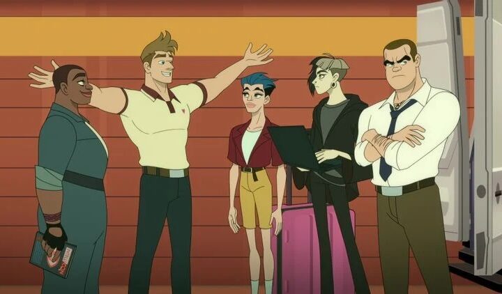 Netflix показал тизер Q-Force — это мультсериал про ЛГБТК-шпионов