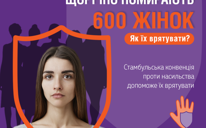 В Украине заработал сайт Стамбульской конвенции против насилия
