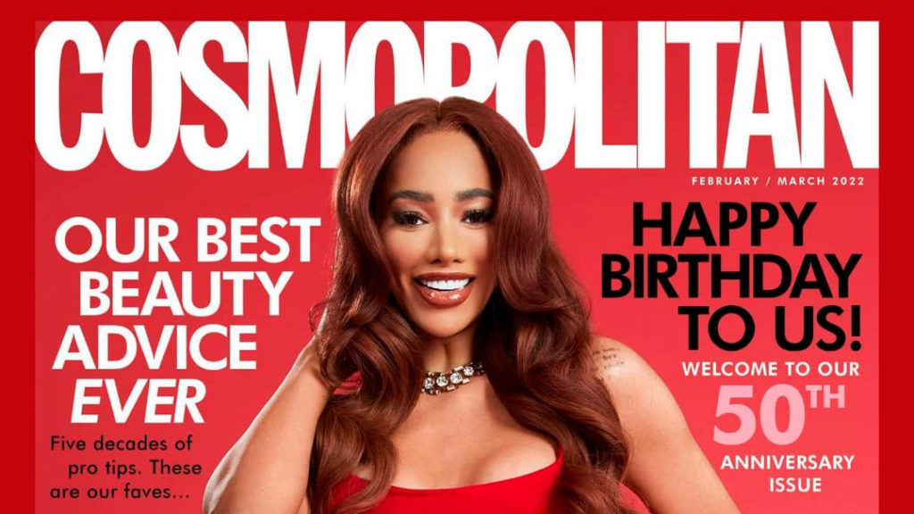 Манро Бергдорф – первая трансгендерная женщина на обложке “Cosmopolitan”