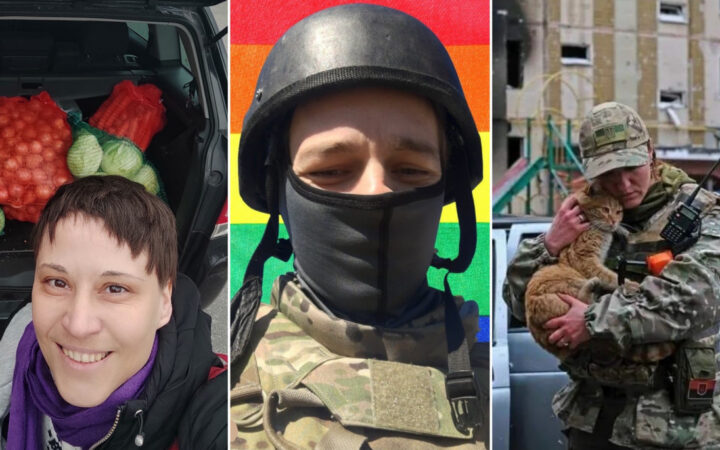 Як ЛГБТ-активісти протистоять вторгненню Росії в Україну