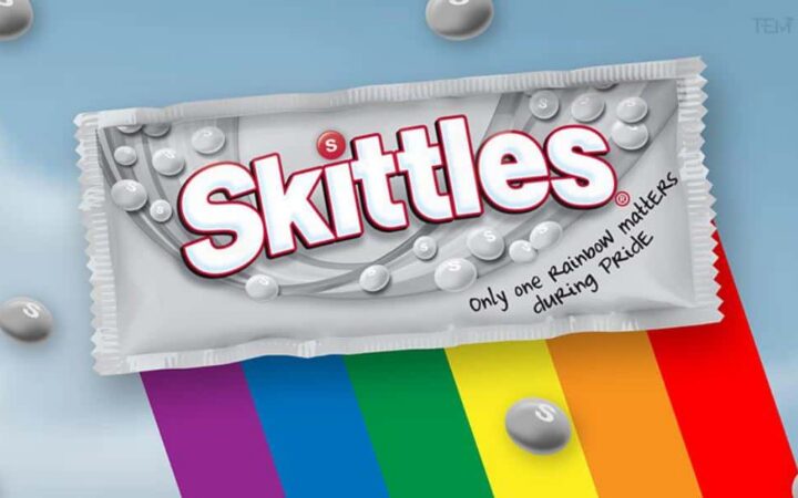 Подивіться, як Skittles підтримали Місяць прайдів