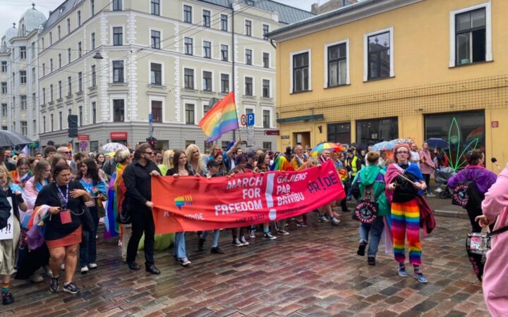 У суботу відбувся РигаПрайд на підтримку КиївПрайду