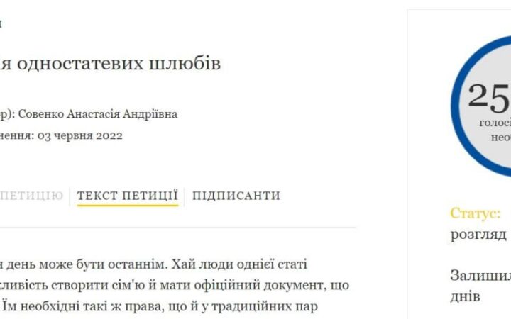 Політична доцільність важливіша, ніж права людей – що не так з відповіддю президента на петицію про легалізацію одностатевих шлюбів