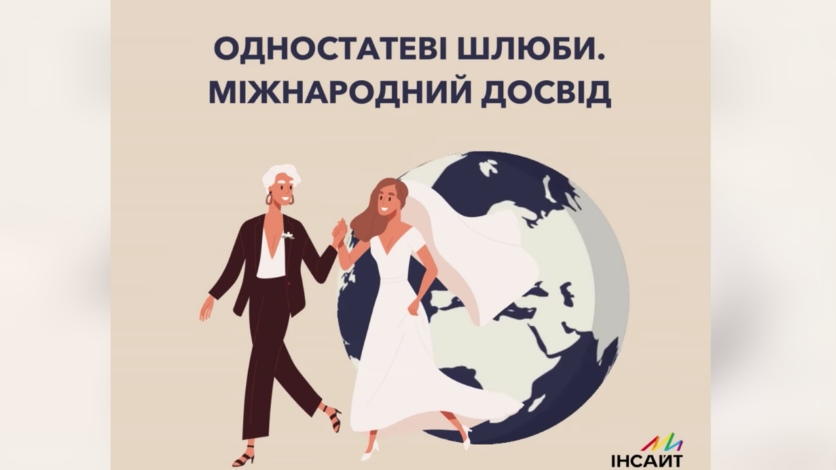 Одностатеві шлюби. Міжнародний досвід