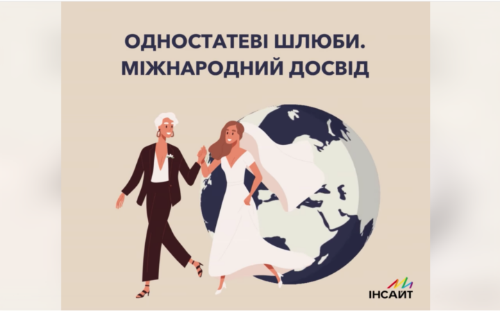 Одностатеві шлюби. Міжнародний досвід