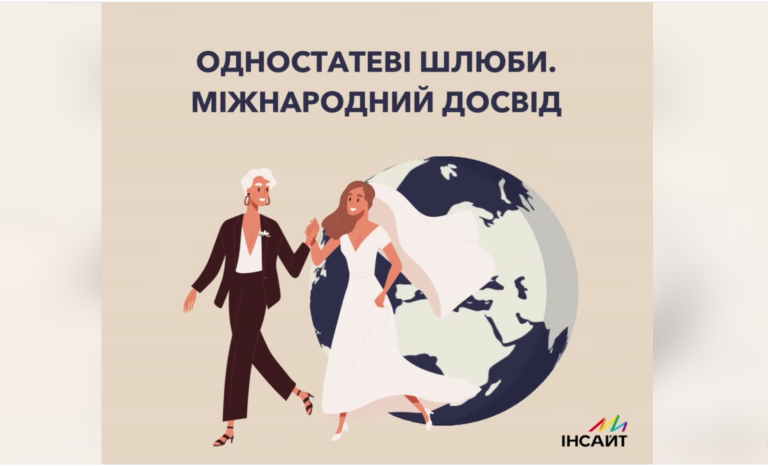 Одностатеві шлюби. Міжнародний досвід