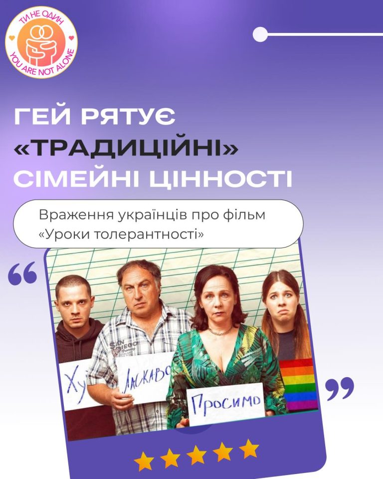 Враження українців про фільм “Уроки толерантності”