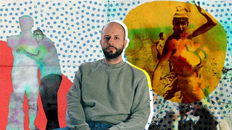 Український художник Антон Шебетко створив колажі для есе у The New York Times про переслідування квір-людей в окупації