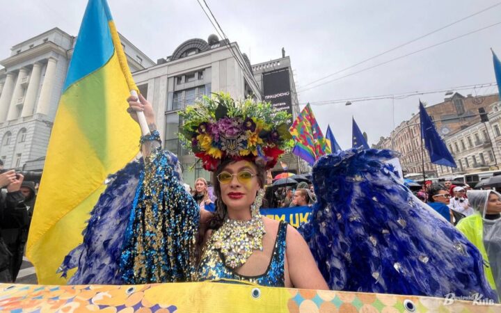 У Києві пройшов Марш рівності: він тривав 20 хвилин