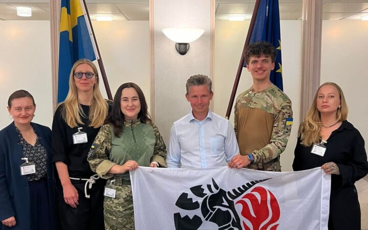 Зустріч в Стокгольмі з Міністром оборони Швеції Полом Йонсоном з Gender Stream, організацією ІНША та Військові ЛГБТ+