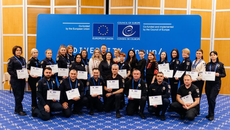 Представники Національної поліції України пройшли навчання з протидії злочинам на ґрунті ненависті та сприяння рівності за підтримки Ради Європи