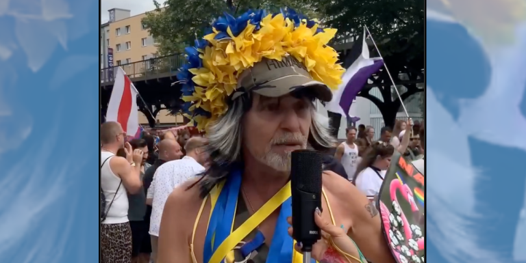 Франк Пітер Вайльд підтримав ЛГБТКІ+ українців на Прайді в Берліні: «Наш прайд — це Україна»
