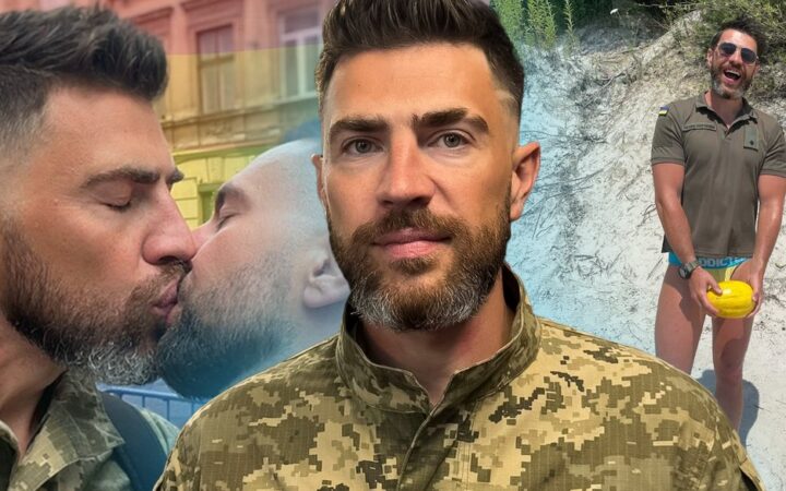 Офіцер Віталій Седюк заявив про погрози від керівництва після допису відео поцілунку з партнером. Що кажуть у бригаді