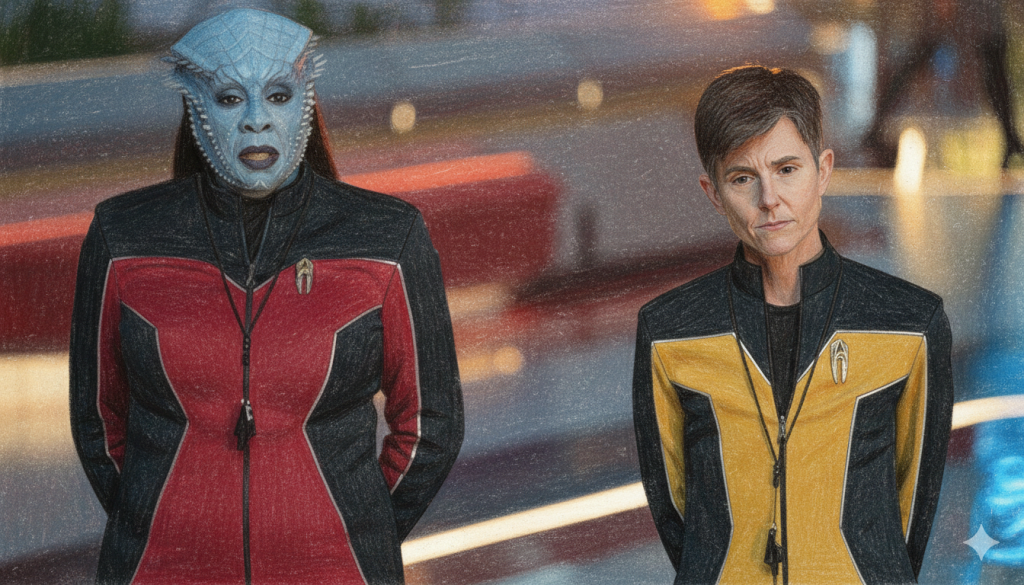 Зірка «Star Trek»: «Крихкі, розгнівані білі чоловіки» мають проблеми з «космічними лесбійками»
