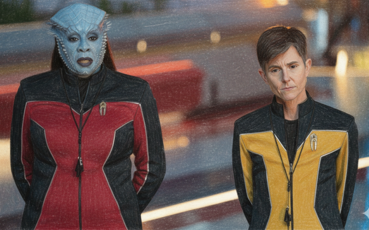 Зірка «Star Trek»: «Крихкі, розгнівані білі чоловіки» мають проблеми з «космічними лесбійками»