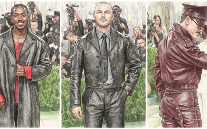 Люк Еванс, Ніколас Голт та інші принесли образ «leather daddy» на Met Gala 2026
