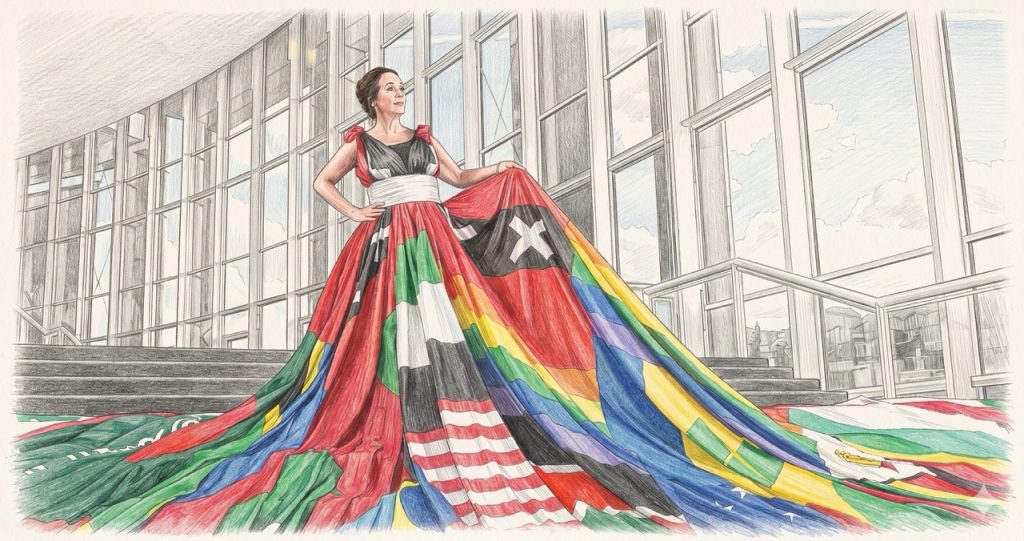 Мерка Амстердама представила символічну сукню проти квірофобії для World Pride 2026