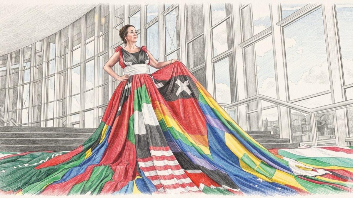 Мерка Амстердама представила символічну сукню проти квірофобії для World Pride 2026