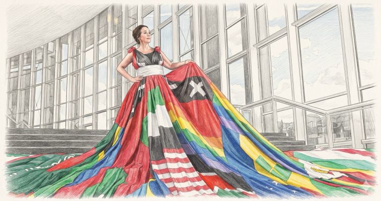 Мерка Амстердама представила символічну сукню проти квірофобії для World Pride 2026