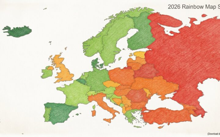 Rainbow Map 2026: Україна втратила позицію в рейтингу прав ЛГБТІК+ людей, поки Європа продовжує змінюватися