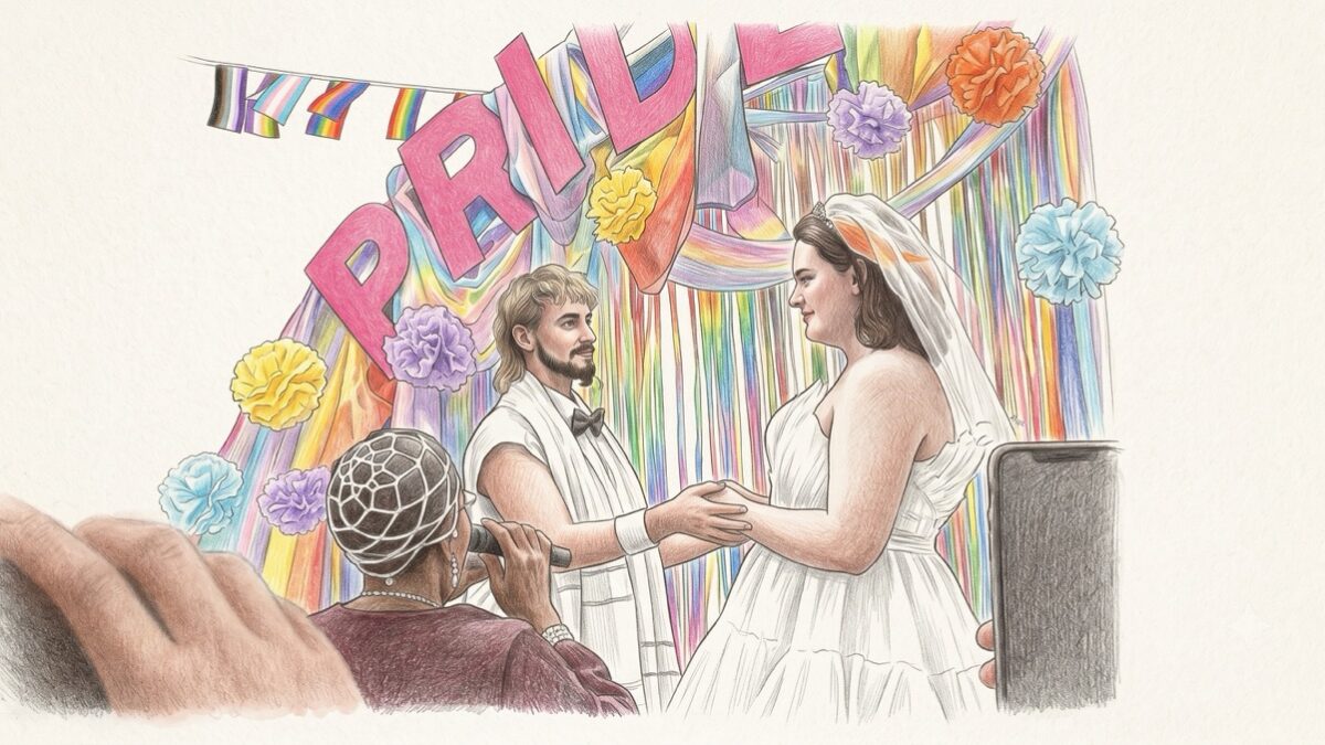 Інсценоване «весілля» на Moldova Pride викликало суперечки: організатори звинуватили критиків у маніпуляціях