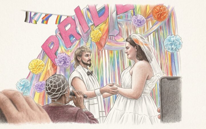 Інсценоване «весілля» на Moldova Pride викликало суперечки: організатори звинуватили критиків у маніпуляціях