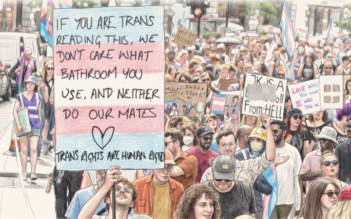 Рекордний London Trans+ Pride: 150 тисяч людей вийшли на марш за безпеку й права трансспільноти