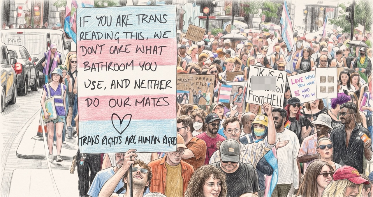 Лондонський London Trans+ Pride 2026: 150 тисяч сердець об’єдналися за безпеку та права транс спільноти