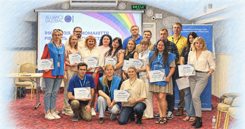 ГО «АЛЬЯНС.ГЛОБАЛ» провела тренінги з інклюзивної допомоги ЛГБТІК+ людям у Дніпрі та Полтаві