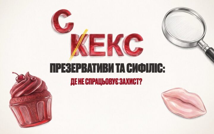 Презерватив значно знижує ризик ІПСШ, але не дає 100% захисту від сифілісу